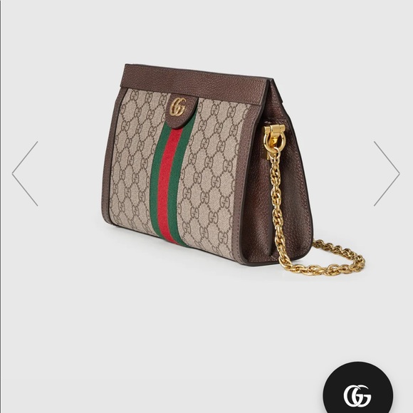 AUTHENTIC GUCCI- Ophidia GG medium shoulder bag - Picture 9 of 17